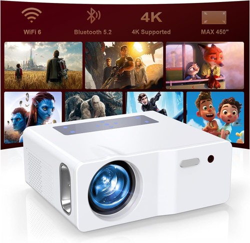 Native 1080p projector wifi - 4k,